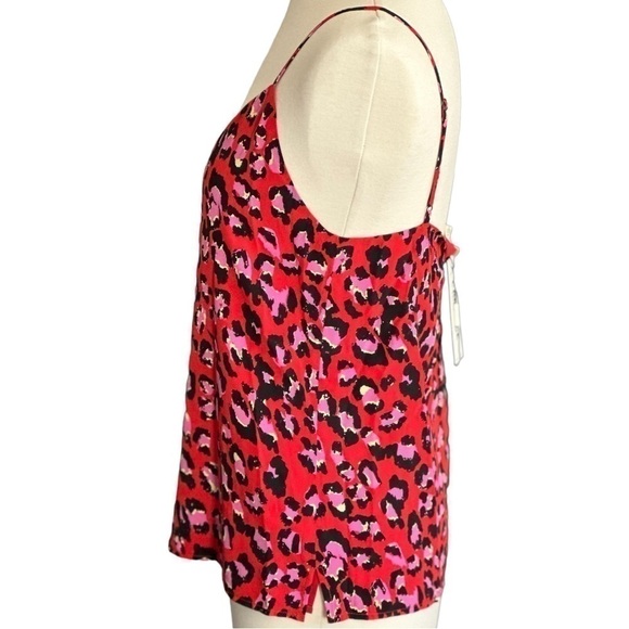 L’agence Jane Spaghetti Strap Tank Leopard Print - Picture 3 of 8
